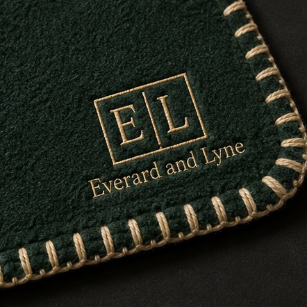 Branded fleece blankets with logo