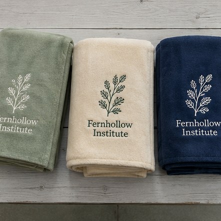 Customized fleece blankets for fundraising and memorials